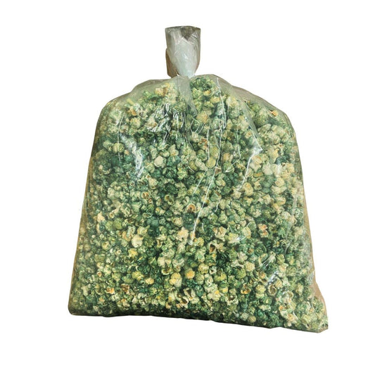 Bulk Large Green Mardi Gras St Patricks Day Colored Christmas Popcorn Bulk Party Bag (175 Cups per Case)