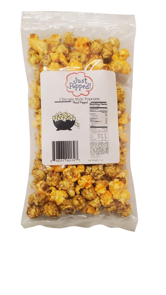 24 Count 3 oz Cheddar and Caramel Mix Popcorn