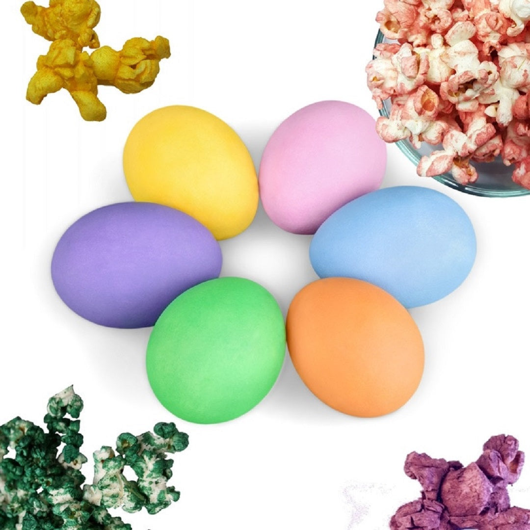 Unicorn Easter Spring Multi-Colored Christmas Popcorn 4- Pack (72 Cups Per Case)