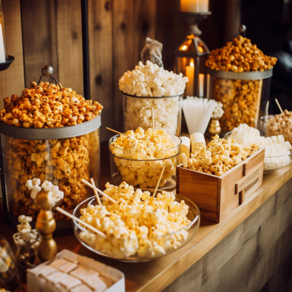 Popcorn Bar in a Box- Serves 50