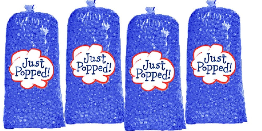 Blue Popcorn Just Popped Popcorn