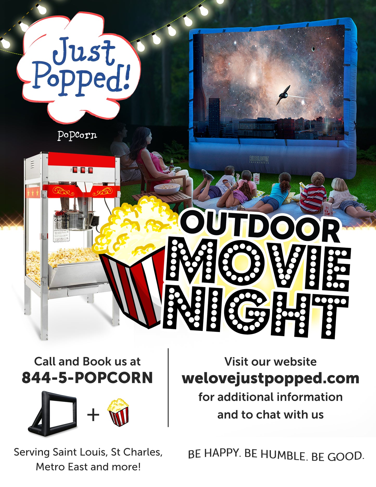 Outdoor Movie Night Package