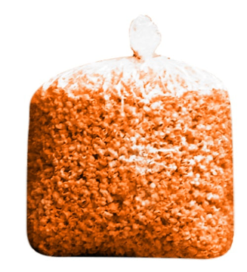 Bulk Orange Christmas Colored Theater Butter Popcorn Bulk Party Bag (175 Cups per Case)