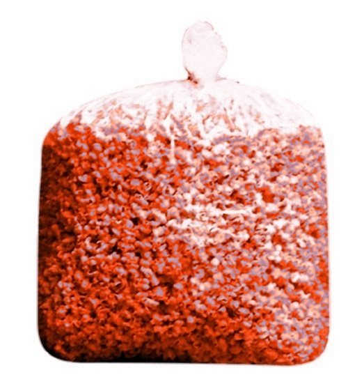 Bulk Maroon Christmas Colored Christmas Popcorn Large Bag Bulk Party Bag (175 Cups per Case)