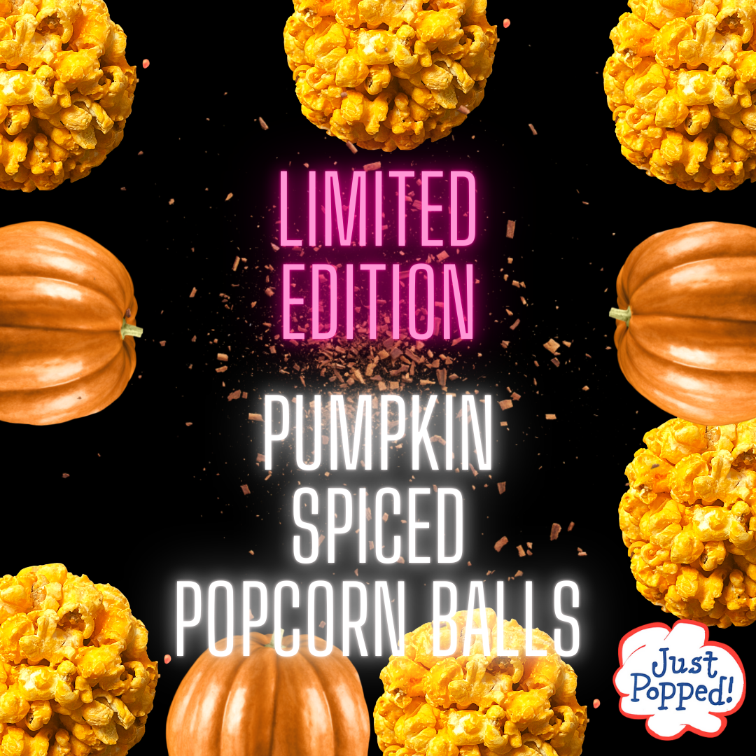 Pumpkin Spice Christmas Popcorn Ball- 24 Count